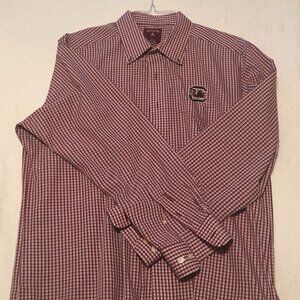 Gamecock long sleeve dress shirt XL